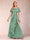 A-Line/Princess V-Neck Short Sleeves Mother of the Bride Dresses with Sash