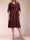 A-Line/Princess V-Neck Half Sleeves Mother of the Bride Dresses with Rhinestone