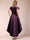 A-Line/Princess Square Neck Short Sleeves Mother of the Bride Dresses with Sash