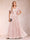 A-Line/Princess V-Neck Short Sleeves Mother of the Bride Dresses with Lace