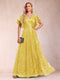 A-Line/Princess V-Neck Short Sleeves Mother of the Bride Dresses with Lace