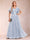 A-Line/Princess V-Neck Short Sleeves Mother of the Bride Dresses with Lace