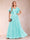 A-Line/Princess V-Neck Short Sleeves Mother of the Bride Dresses with Lace