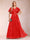 A-Line/Princess V-Neck Short Sleeves Mother of the Bride Dresses with Lace