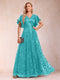 A-Line/Princess V-Neck Short Sleeves Mother of the Bride Dresses with Lace