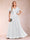 A-Line/Princess V-Neck Short Sleeves Mother of the Bride Dresses with Lace