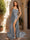 Sheath/Column Strapless Sleeveless Prom Dresses with Split Side