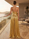 Jumpsuits Strapless Sleeveless Prom Dresses with Ruched