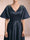 A-Line/Princess V-Neck Half Sleeves Mother of the Bride Dresses with Rhinestones