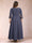 A-Line/Princess Scoop 3/4 Sleeves Plus Size Mother of the Bride Dresses with Sash