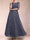 A-Line/Princess Scoop Half Sleeves Mother of the Bride Dresses with Applique