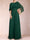 A-Line/Princess Scoop Half Sleeves Mother of the Bride Dresses with Shawls