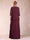Sheath/Column Scoop 3/4 Sleeves 2 Pieces Mother of the Bride Dress with Tiered & Jacket