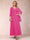 A-Line/Princess V-Neck 3/4 Sleeves 2 Pieces Mother of the Bride Dress with Sequins & Jacket