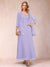 A-Line/Princess V-Neck 3/4 Sleeves 2 Pieces Mother of the Bride Dress with Sequins & Jacket