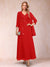 A-Line/Princess V-Neck 3/4 Sleeves 2 Pieces Mother of the Bride Dress with Sequins & Jacket