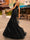 Trumpet/Mermaid V-Neck Sleeveless Tiered Prom Dresses
