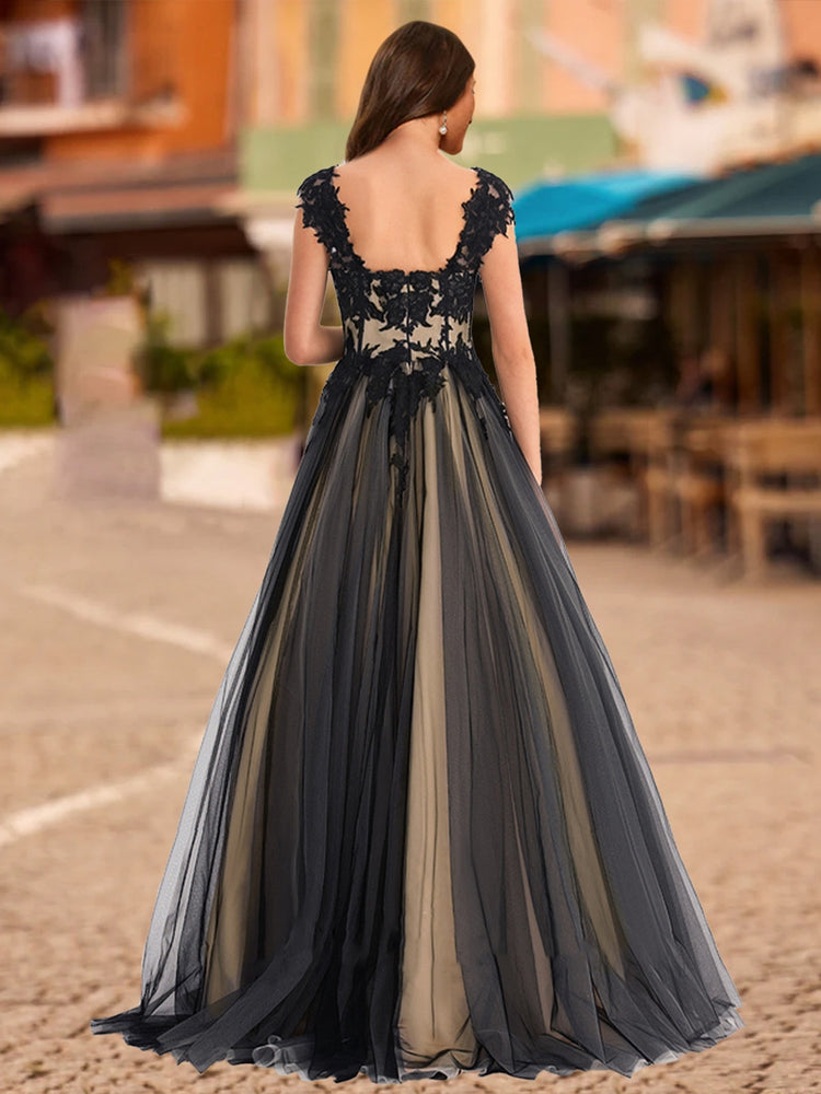 Ball Gown V-Neck Sleeveless Mother of the Bride Dresses With Belt main image 1
