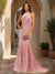 Trumpet/Mermaid Halter Sleeveless Applique Prom Dresses