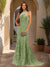 Trumpet/Mermaid Halter Sleeveless Applique Prom Dresses