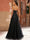 A-Line/Princess V-Neck Sleeveless Sequins Prom Dresses