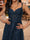 A-Line/Princess V-Neck Sleeveless Lace Prom Dresses