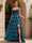 Ball Gown Sweetheart Sleeveless Solid Flowers Prom Dresses