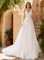 A-Line/Princess Halter Sleeveless Lace Wedding Dresses