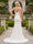 Trumpet/Mermaid V-Neck Sleeveless Ruched Wedding Dresses