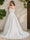 A-Line/Princess Off-the-Shoulder Half Sleeves Ruched Wedding Dresses