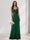 A-Line/Princess V-Neck Sleeveless Sequins Bridesmaid Dresses