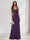 A-Line/Princess V-Neck Sleeveless Sequins Bridesmaid Dresses