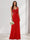 A-Line/Princess V-Neck Sleeveless Sequins Bridesmaid Dresses