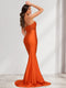 Trumpet/Mermaid Strapless Sleeveless Ruched Bridesmaid Dresses