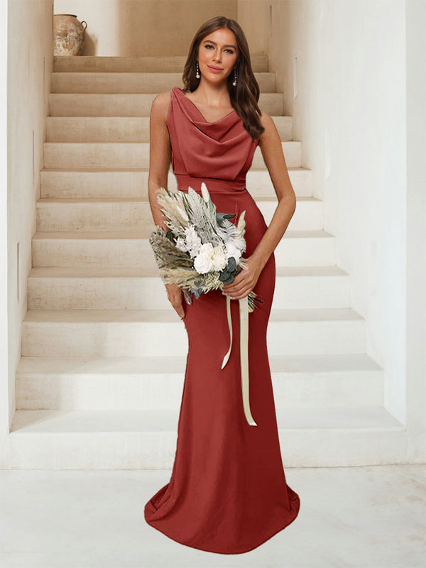 high-neck ruched mesh bridesmaid dress Azazie Jesaphine Black Mesh Bridesmaid Dresses