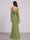 Trumpet/Mermaid Cowl Neck Sleeveless Floor-Length Bridesmaid Dresses With Ruched