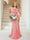 Trumpet/Mermaid Cowl Neck Sleeveless Ruched Plus Size Bridesmaid Dresses