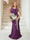 Trumpet/Mermaid Cowl Neck Sleeveless Ruched Plus Size Bridesmaid Dresses