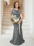 Trumpet/Mermaid Cowl Neck Sleeveless Ruched Plus Size Bridesmaid Dresses