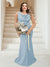 Trumpet/Mermaid Cowl Neck Sleeveless Ruched Plus Size Bridesmaid Dresses