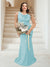 Trumpet/Mermaid Cowl Neck Sleeveless Ruched Plus Size Bridesmaid Dresses