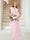 Trumpet/Mermaid Cowl Neck Sleeveless Ruched Plus Size Bridesmaid Dresses