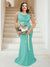 Trumpet/Mermaid Cowl Neck Sleeveless Ruched Plus Size Bridesmaid Dresses