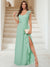 A-Line/Princess Sweetheart Sleeveless Split Side Bridesmaid Dresses