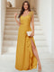 A-Line/Princess Sweetheart Sleeveless Split Side Bridesmaid Dresses