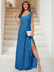 A-Line/Princess Sweetheart Sleeveless Split Side Bridesmaid Dresses