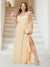 A-Line/Princess Sweetheart Sleeveless Split Side Plus Size Bridesmaid Dresses
