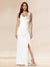 A-Line/Princess Cowl Neck Sleeveless Ruched Wedding Guest Dresses