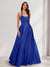 A-Line/Princess Halter Sleeveless Ruched Bridesmaid Dresses
