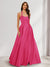 A-Line/Princess Halter Sleeveless Ruched Bridesmaid Dresses